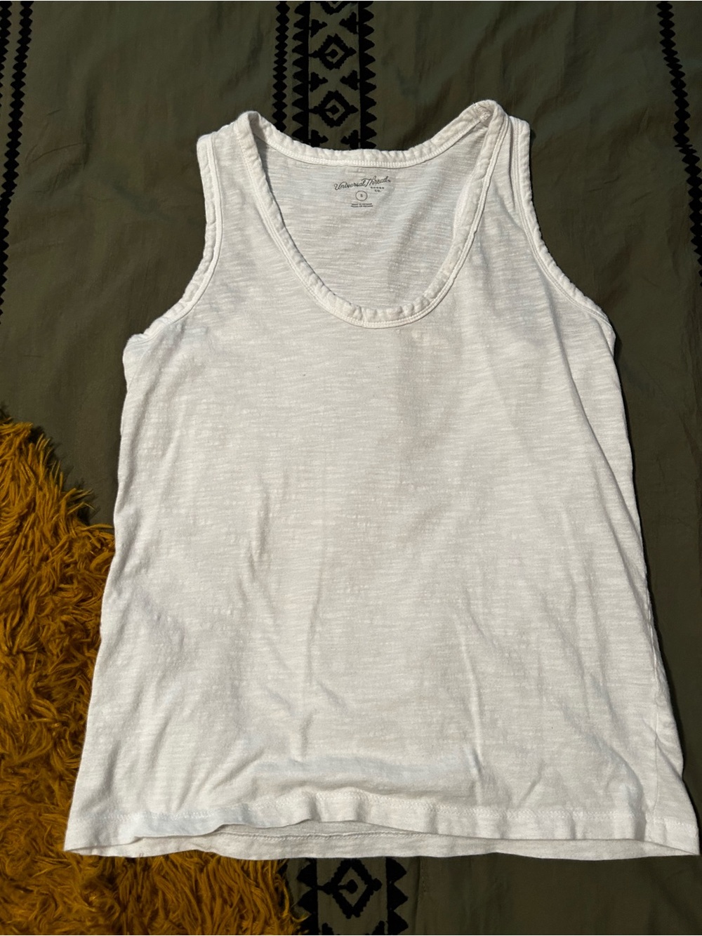 Universal Thread Classic White Women's Tank Top
